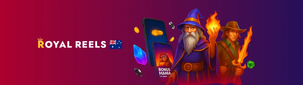 Royal Reels Casino welcome offer for Australian players